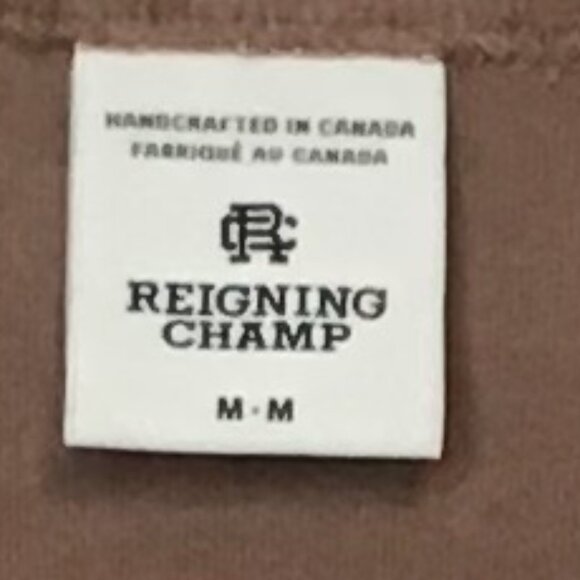 Reigning Champ Long Sleeve Crew Neck Jersey  Size M - Picture 4 of 5